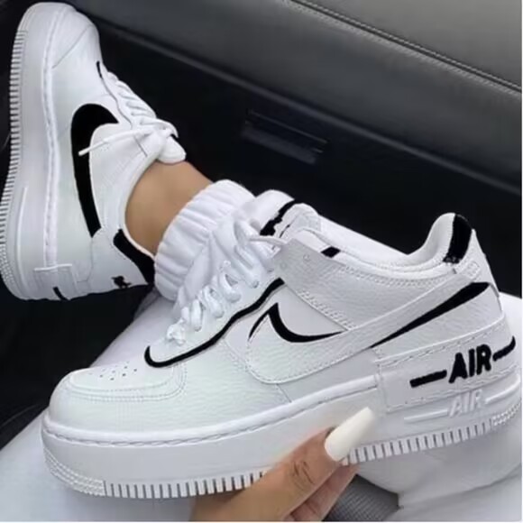 Women's Air Force 1 White Shoes 0210